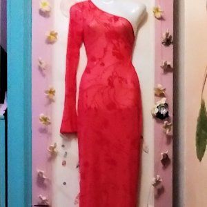 Sheer (S) Floral Lingerie Maxi Gown